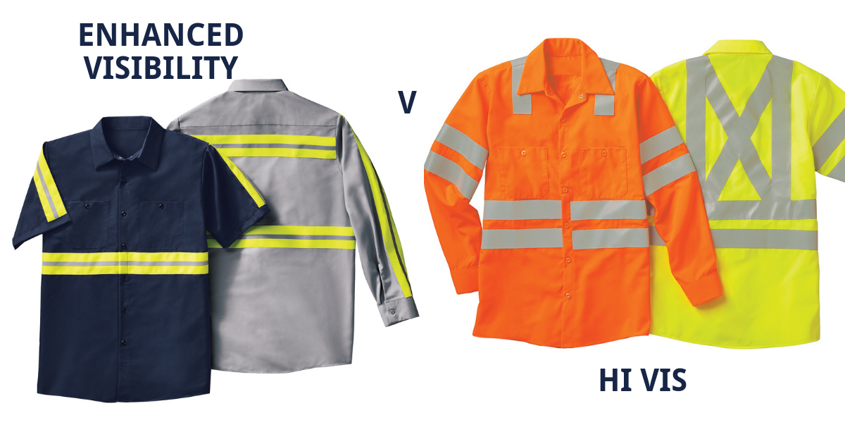 Enhanced and hi vis uniform differences