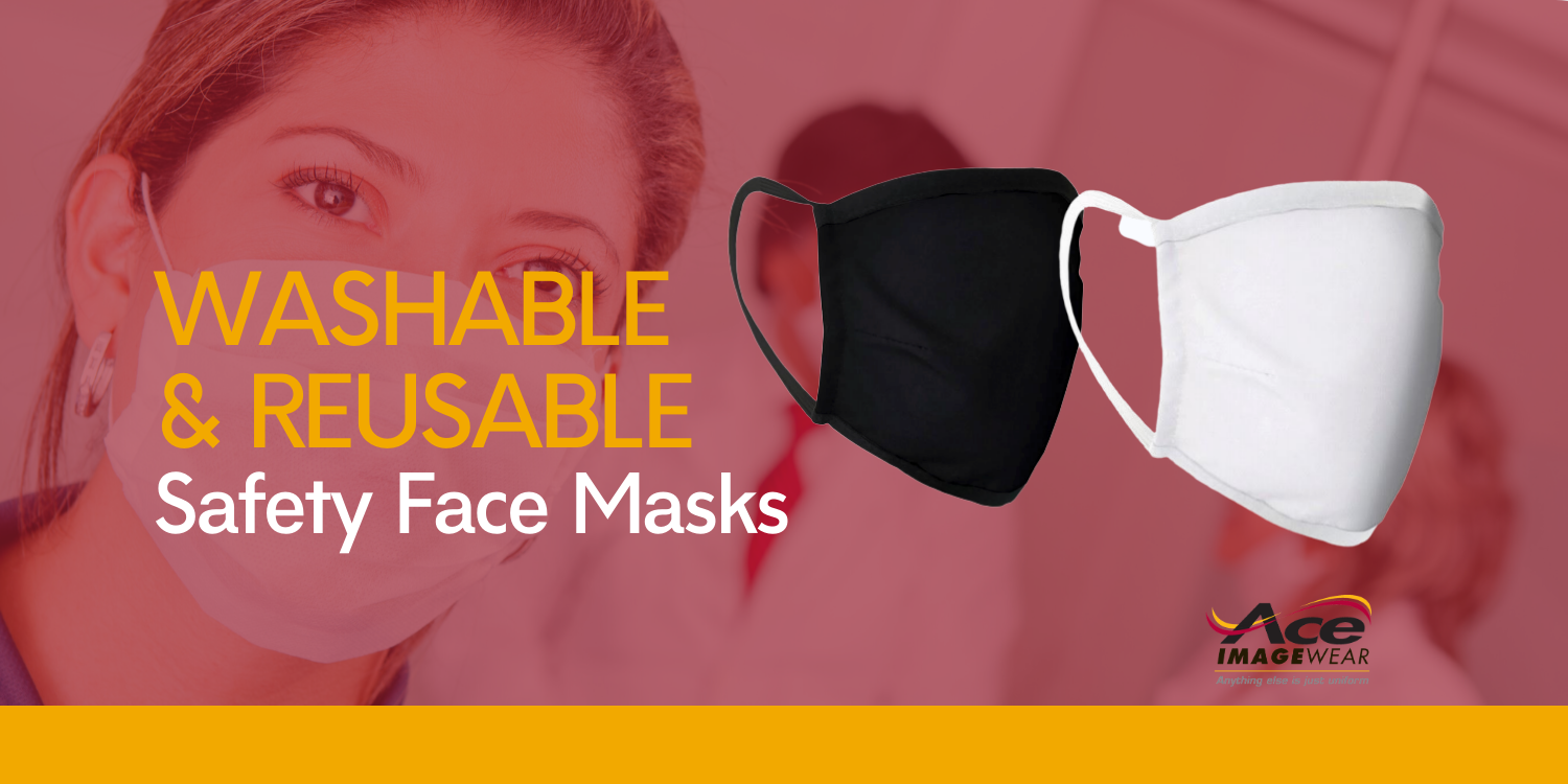 Preorder now: Washable & Reusable Safety Face Masks